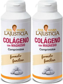 Pack Ana Maria LaJusticia Colágeno con Magnesio 2 botes 450 comp Pack Ana Maria LaJusticia Colágeno con Magnesio 2 botes 450 comp