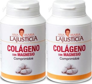 Pack Ana Maria LaJusticia Colágeno con Magnesio 2 botes x 180 comp Pack Ana Maria LaJusticia Colágeno con Magnesio 2 botes x 180 comp