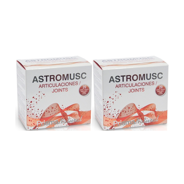 Pacote Prisma Natural Astromusc Colágeno 40 Envelopes x 7 gr