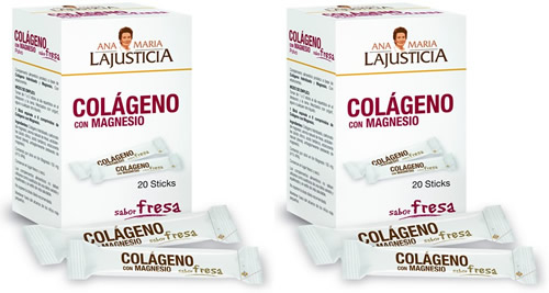 Pack Ana Maria LaJusticia Colágeno con Magnesio 40 sticks x 4,5 gr Pack Ana Maria LaJusticia Colágeno con Magnesio 40 sticks x 4,5 gr