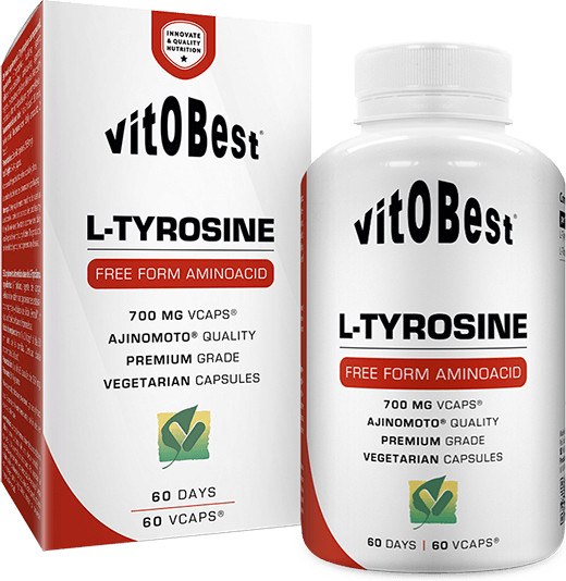 VitOBest L-Tirosina 700 mg 60 caps VitOBest L-Tirosina 700 mg 60 caps