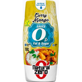 Natural Zero Salsa Curry y Mango 320 gr Natural Zero Salsa Curry y Mango 320 gr