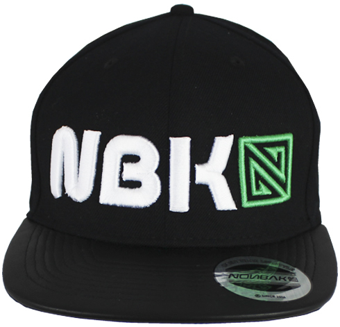 Nonbak Snapback NBK Cap Gorra Negra Nonbak Snapback NBK Cap Gorra Negra