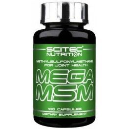 Scitec Nutrition Mega MSM 100 cápsulas
