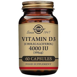Solgar Vitamina D3 4000 Ui 60 Caps