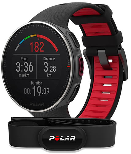 Polar Vantage V TI HR Negro Rojo + Banda H10 Sensor de Frecuencia Cardíaca Polar Vantage V TI HR Negro Rojo + Banda H10 Sensor de Frecuencia Cardíaca