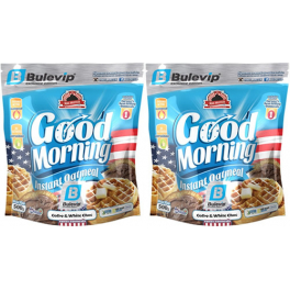 Pack Cad.30/08/19 Max Protein Harina de Avena - Instant Oatmeal Good Morning Edicion Limitada Bulevip 2 uds x 500 gr Pack Cad.30/08/19 Max Protein Harina de Avena - Instant Oatmeal Good Morning Edicion Limitada Bulevip 2 uds x 500 gr