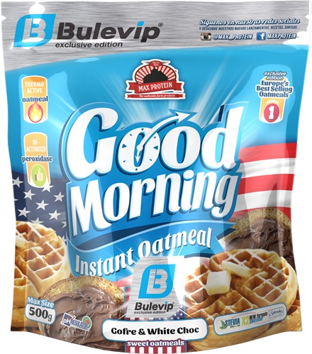 Max Protein Harina de Avena - Instant Oatmeal Good Morning Edicon Exclusiva 500 gr Max Protein Harina de Avena - Instant Oatmeal Good Morning Edicon Exclusiva 500 gr