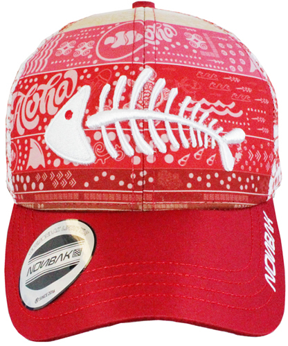 Nonbak Gorra Trucker Aloha Fish Rojo Nonbak Gorra Trucker Aloha Fish Rojo