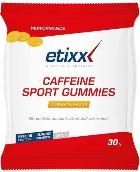 Etixx Caffeine Sport Gummies 1 bolsa x 30 gr Etixx Caffeine Sport Gummies 1 bolsa x 30 gr