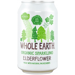Whole Earth Bio Sauco - Bebida Carbonatada 330 ml