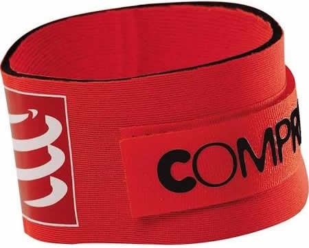 Compressport Cinta Porta Timing Chip Roja Compressport Cinta Porta Timing Chip Roja