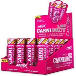 Amix CarniShot 3000 milligrammes 20 flacons x 60 millilitres