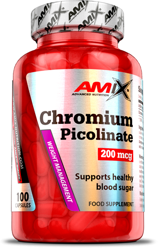 Amix Chromium Picolinate 200 mcg 100 caps Amix Chromium Picolinate 200 mcg 100 caps