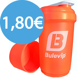 Bulevip Shaker Pro Mezclador Naranja - 500 ml Bulevip Shaker Pro Mezclador Naranja - 500 ml