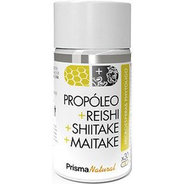 Prisma Natural Propoleo + Reishi + Shiitake + Maitake 30 caps