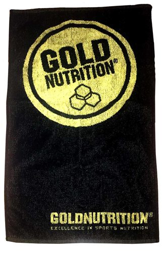 Gold Nutrition Toalla Negra Gold Nutrition Toalla Negra