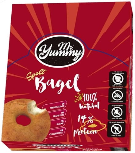 Mr. Yummy Chocolate Bagel 60g Mr. Yummy Chocolate Bagel 60g
