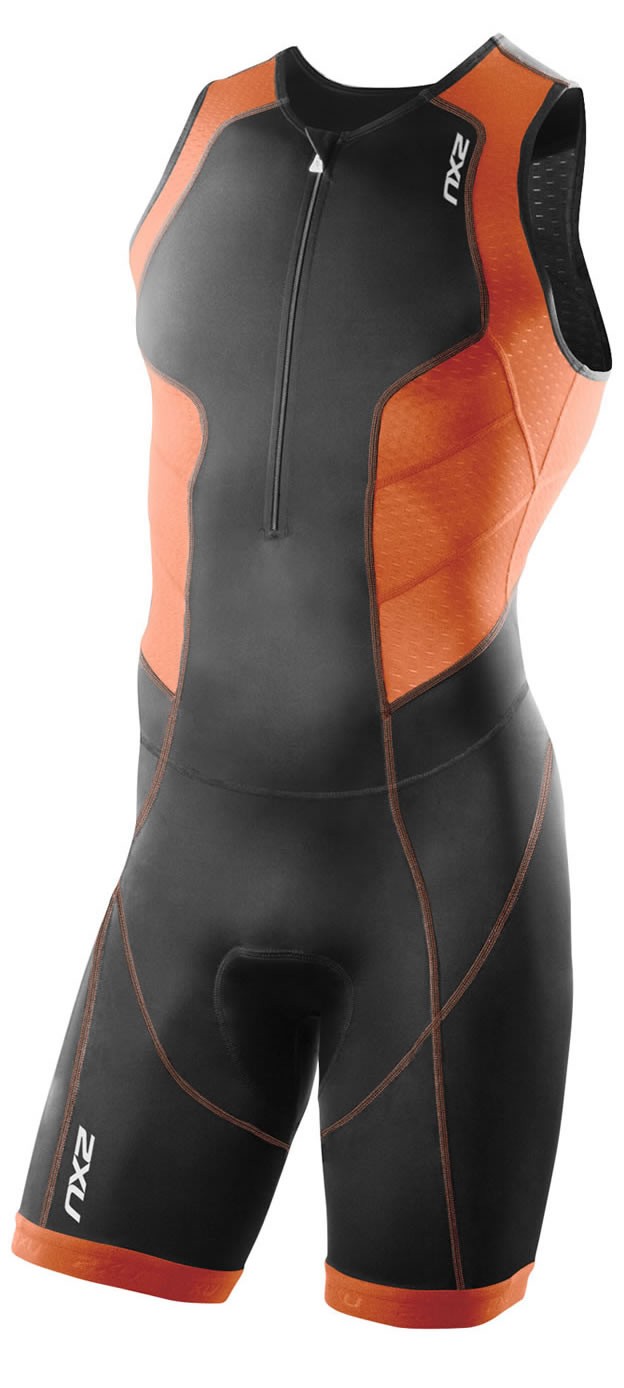 2XU Traje de Triatlón Perform Negro-Naranja Hombre 2XU Traje de Triatlón Perform Negro-Naranja Hombre