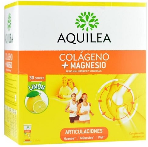 Aquilea Colageno + Magnesio 30 sobres x 12.5 gr Aquilea Colageno + Magnesio 30 sobres x 12.5 gr