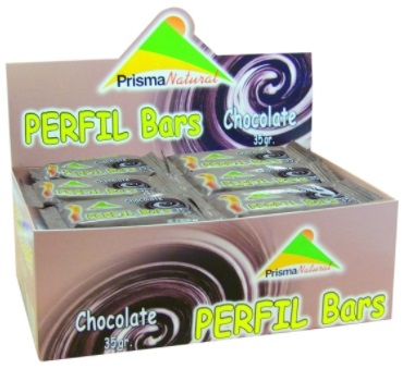 Cad.31/10/19 Prisma Natural Perfil Bars Chocolate 30 barritas x 35 gr Cad.31/10/19 Prisma Natural Perfil Bars Chocolate 30 barritas x 35 gr