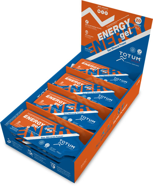 Totum Sport Energy Gel 20 geles x 50 gr Totum Sport Energy Gel 20 geles x 50 gr