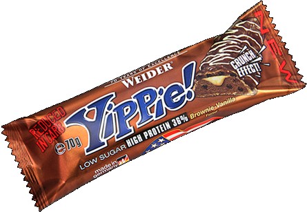 Weider YiPPie! Bar 1 barrita x 70 gr Weider YiPPie! Bar 1 barrita x 70 gr