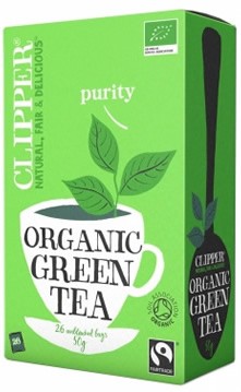Clipper Infusion Ecologica Te Verde 25 bolsas x 2 gr Clipper Infusion Ecologica Te Verde 25 bolsas x 2 gr