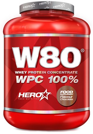 Hero W80 Concentrado de Proteina de Suero de Leche 100% 2 Kg Hero W80 Concentrado de Proteina de Suero de Leche 100% 2 Kg