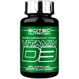 Scitec Nutrition Vitamin D3 250 caps Scitec Nutrition Vitamin D3 250 caps