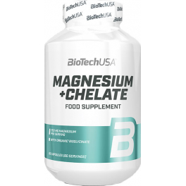 BiotechUSA Magnesium Chelate - Magnesio Quelado 60 caps
