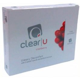 Gold Nutrition Clinical Clear-U Cranberry 15 caps Gold Nutrition Clinical Clear-U Cranberry 15 caps