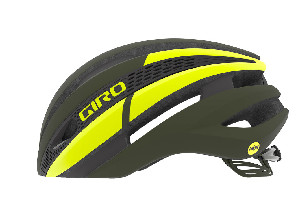 Giro Synthe Mips 2019 Matte Olive/citron S Giro Synthe Mips 2019 Matte Olive/citron S