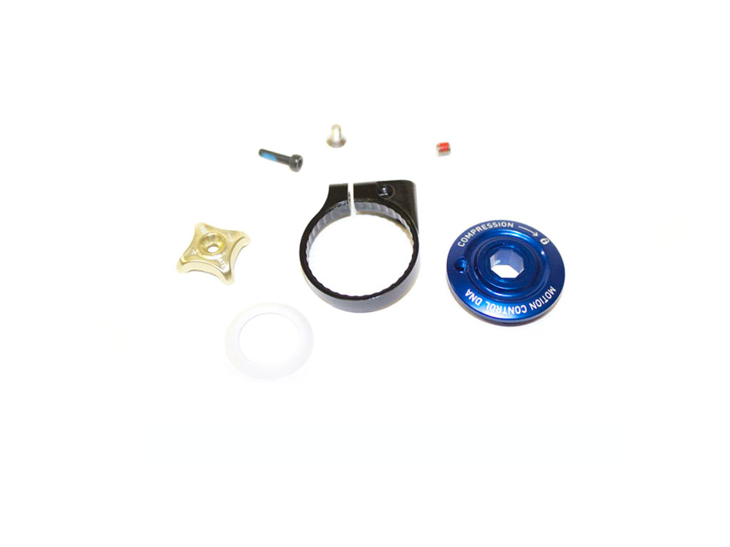 Rockshox Rec Dial Bloqueo Remoto Rlt + Guiacables Rockshox Rec Dial Bloqueo Remoto Rlt + Guiacables