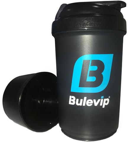 Bulevip Shaker Pro Mezclador Negro - 500 ml Bulevip Shaker Pro Mezclador Negro - 500 ml