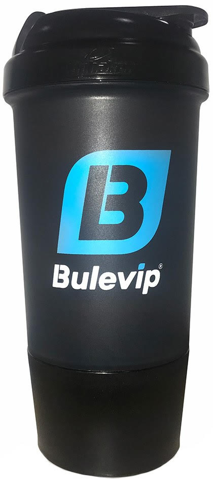 Bulevip Shaker Pro Mezclador Negro - 500 ml Bulevip Shaker Pro Mezclador Negro - 500 ml