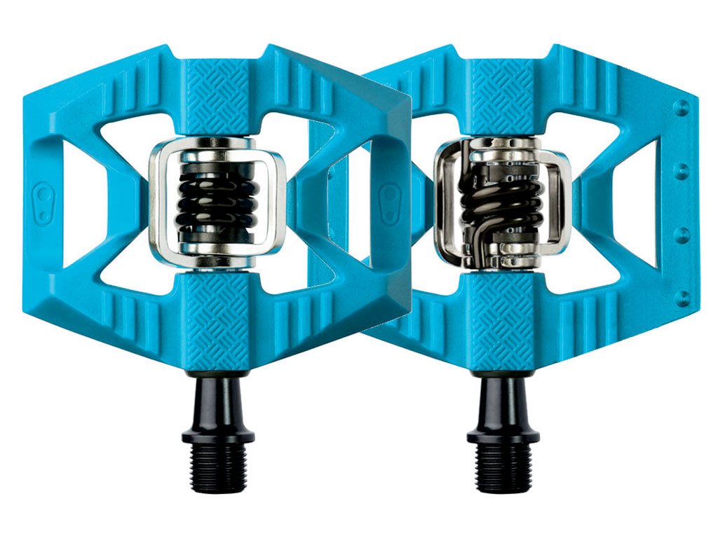 Crankbrothers Doubleshot 1 Light Blue/black Spring Crankbrothers Doubleshot 1 Light Blue/black Spring