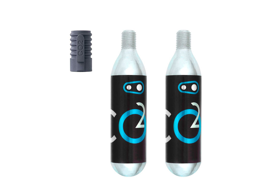 Crankbrothers Co2 20gr (2uds) + Inflador Crankbrothers Co2 20gr (2uds) + Inflador