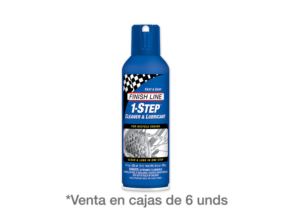 Finish Line Lubricante 1-paso 8oz Aerosol Finish Line Lubricante 1-paso 8oz Aerosol