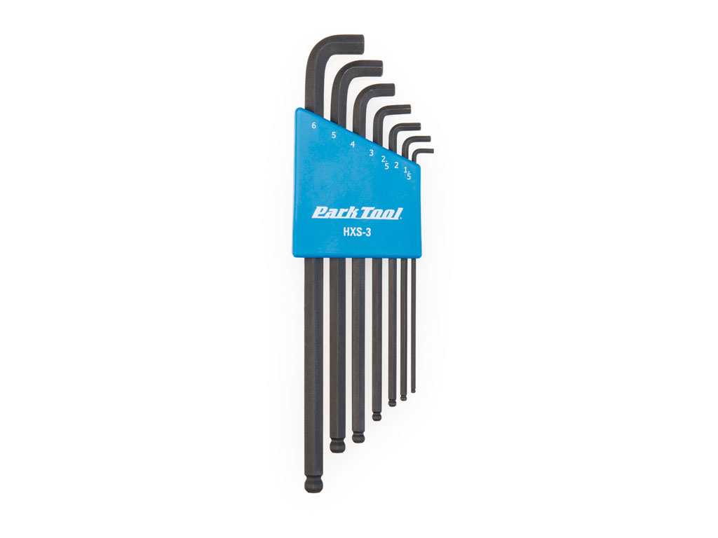 Park Tool Hxs-3 Set De Llaves Allen De Codo Corto Park Tool Hxs-3 Set De Llaves Allen De Codo Corto