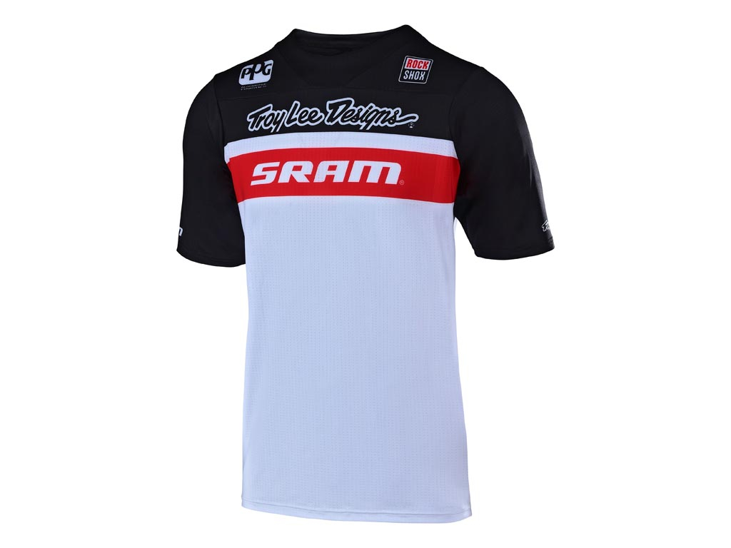 Troy Lee Designs Skyline S/s Air Jersey 2019 Sram White M Troy Lee Designs Skyline S/s Air Jersey 2019 Sram White M