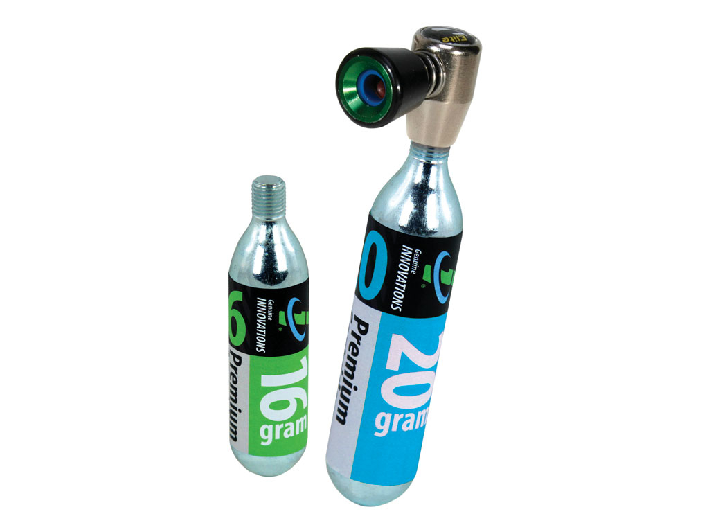Genuine Innovations Inflador Ruedas Bici Co2 Air Chuck Elite (16g + 20g) Genuine Innovations Inflador Ruedas Bici Co2 Air Chuck Elite (16g + 20g)