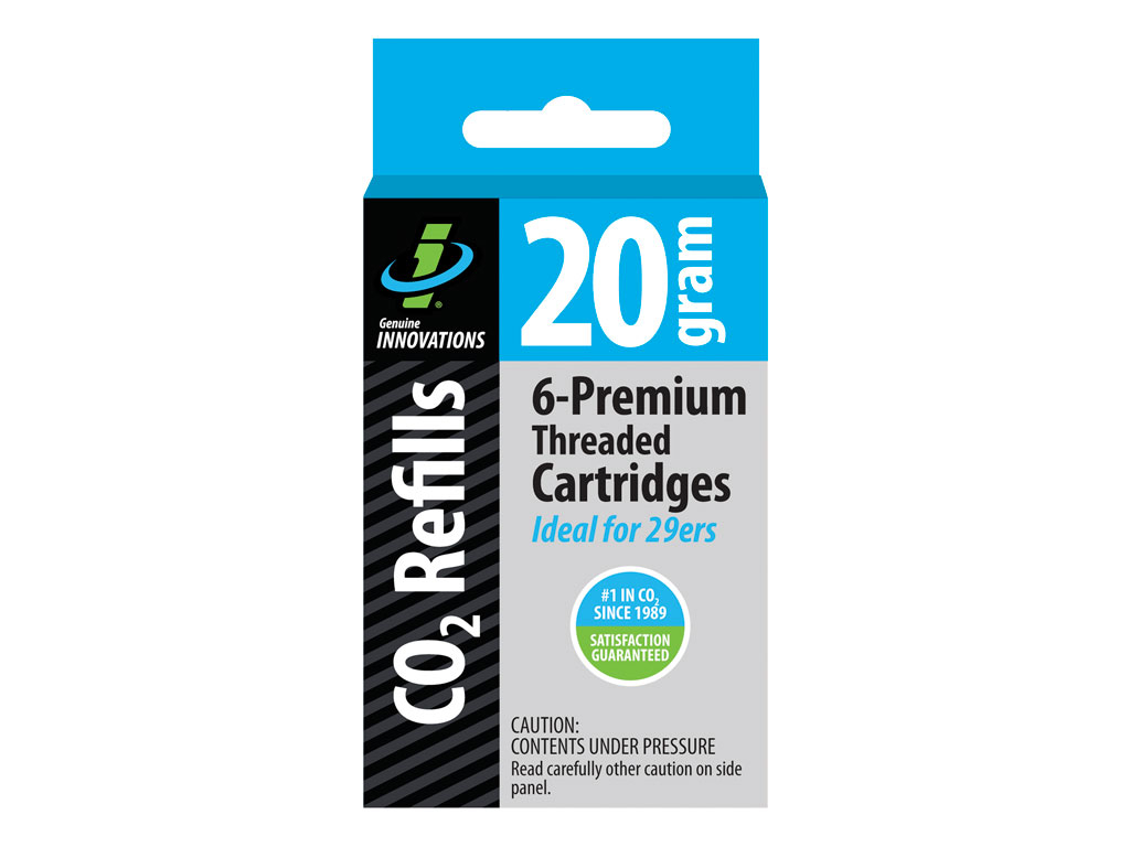Genuine Innovations Pack-6 Co2 20g Con Rosca Genuine Innovations Pack-6 Co2 20g Con Rosca