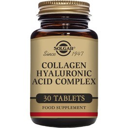 Solgar Collagène Acide Hyaluronique Complexe 30 comprimés