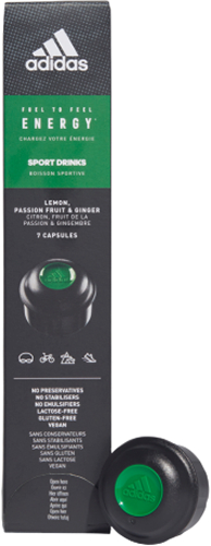 Adidas Sport Drinks Focus Tubo de 7 Capsulas Adidas Sport Drinks Focus Tubo de 7 Capsulas