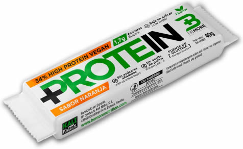 Bemore Nutricion +Protein Barrita Proteica 1 barrita x 40 gr Bemore Nutricion +Protein Barrita Proteica 1 barrita x 40 gr