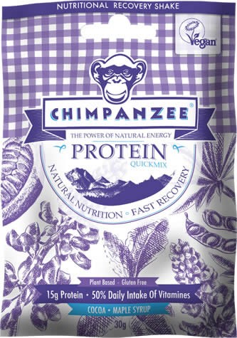 Chimpanzee Protein Quick Mix 15 sobres x 35 gr Chimpanzee Protein Quick Mix 15 sobres x 35 gr