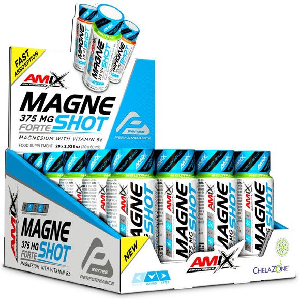 Amix Performance MagneShot Forte 375 mg 20 viales x 60 ml Amix Performance MagneShot Forte 375 mg 20 viales x 60 ml