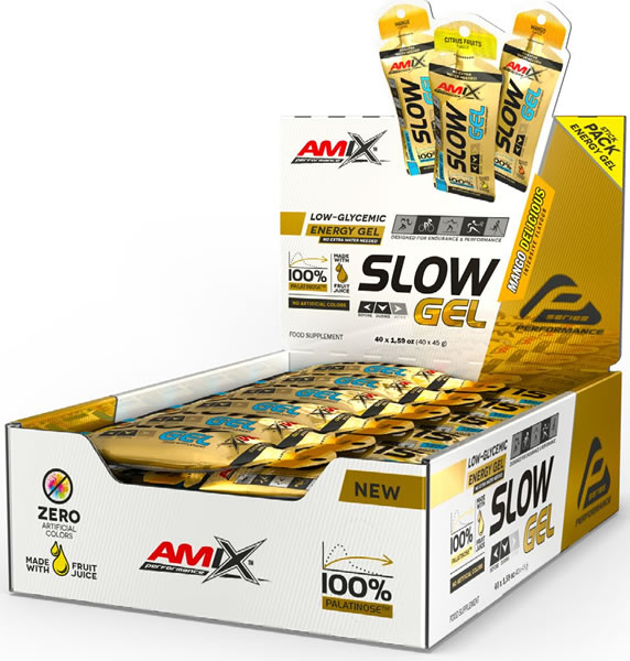 Amix Performance Slow Palatinose Gel 40 geles x 45 gr Amix Performance Slow Palatinose Gel 40 geles x 45 gr