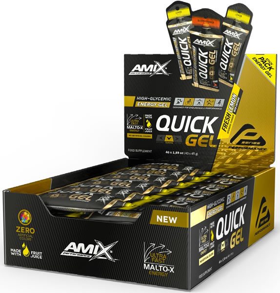 Amix Performance Quick Energy Gel 40 geles x 45 gr Amix Performance Quick Energy Gel 40 geles x 45 gr
